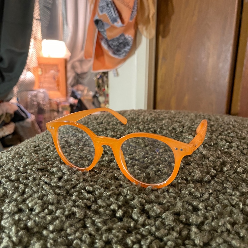 Orange Blue Light Computer Glasses - image 1